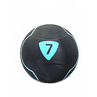 Медбол Livepro SOLID MEDICINE BALL LP8110-7 чорний 7 кг KM, код: 5563215