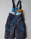 Теплі якісні штанці з нагрудником для новонародженого: хлопчика 62-68 TUP-TUP, фото 4