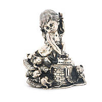 Серебряная фигура ручной работы Маленькая девочка сер00056 Оникс PK, код: 6841047