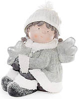 Фигура Новогодняя ceramic Angel со звездой Bona DP42673 PK, код: 6869578