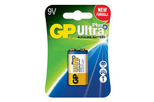 Батарейка 6F22 GP 1604AUP C1 Ultra Plus Alkaline 1 шт.