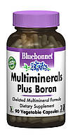 Мультиминералы + Бор с Железом Bluebonnet Nutrition 90 гелевых капсул OB, код: 1845327