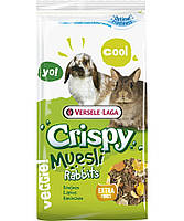Корм для карликовыx кроликов Versele-Laga Crispy Muesli Cuni зерновая смесь 1 кг (54103406170 FT, код: 7937020