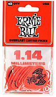 Медиаторы Ernie Ball 9194 Red Everlast Guitar Player's Pack 1.14 mm (12 шт.) MY, код: 6556455