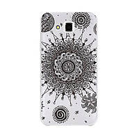 Чехол с рисунком Printed Silicone для Samsung J2 Prime G532 Белый Узор (hub_WXKB40741) ST, код: 1359229