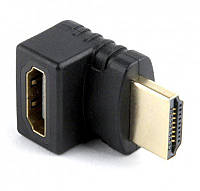 Адаптер Cablexpert (A-HDMI270-FML) HDMI-HDMI, угол 270 градусов, черный BS, код: 6703686