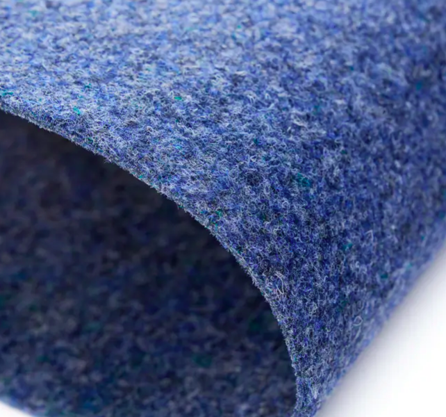 Ковролін Real Avenue 849 Синій Голкопробивний комерційний ковролін Промисловий ковролін, фото 1