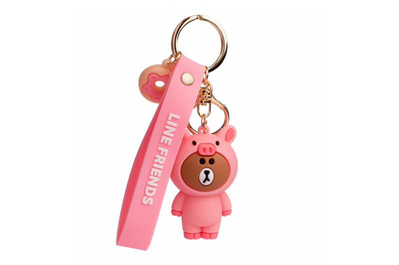 Брелок YES колекція "Line Friends" Piggy Brown