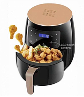 Аэрофритюрница silver crest s18 для жарки без масла на 6л Air fryer электрическая воздушная