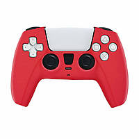 Защитный силиконовый чехол Dobe на контроллер Dualsense PS5 для Sony PlayStation 5 Red (UD568 ST, код: 2639574