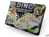Набор для проведения раскопок DINO PALEONTOLOGY Стегозавр DP-01-01 Dankotoys (DP-01-01,02,0) UD, код: 2319351