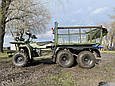 Електроквадроцикл HIMAKS Military Off-Road 6W4D шестиколісний для доставки вантажу та евакуації, фото 4
