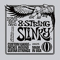 Струны для электрогитары Ernie Ball 2625 8-String Slinky Nickel Wound 10 74 SN, код: 6838968