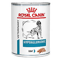 Корм Royal Canin Hypoallergenic Canine Cans влажный для собак с пищевой аллергией 400 гр PK, код: 8452210