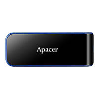 Флеш-накопитель USB3.0 64GB Apacer AH356 Black (AP64GAH356B-1) CP, код: 6715055