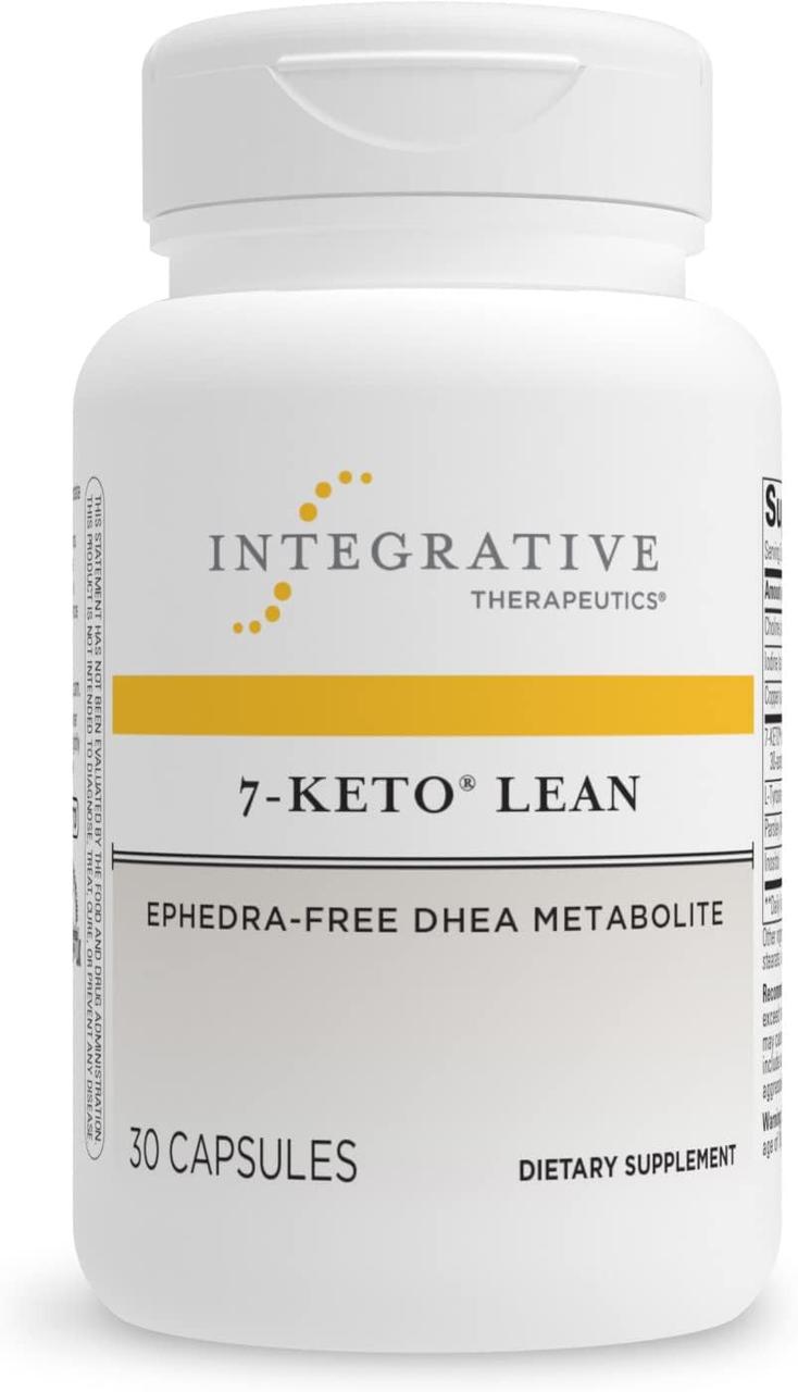 Integrative Therapeutics 7-KETO Lean / Метаболіт DHEA без ефедри для здорового обміну речовин 30 капсул