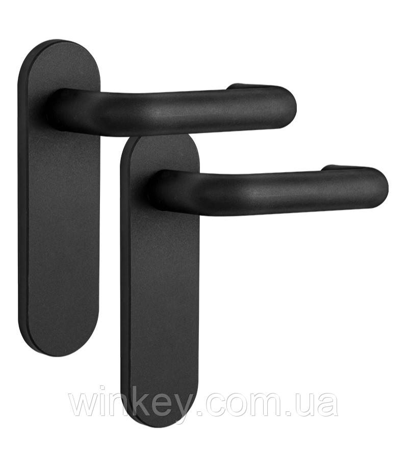 Ручка для металлических дверей ISEO 032515 черная противопожарная ...