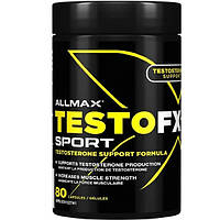 Тестостероновый бустер AllMax Nutrition TestoFX Sport, Testosterone Support Formula 80 Caps BX, код: 8181347