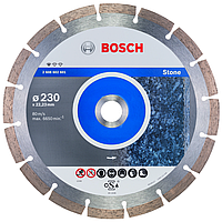 Алмазный отрезной круг (диск) по камню Bosch 125x22,23 Standard for Stone