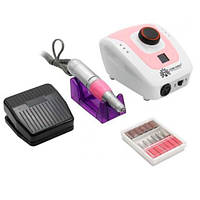 Аппарат для маникюра и педикюра SalonHome T-SO32573 GF300 35000 оборотов 65w Pink NL, код: 6649171