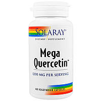 Мега кверцетин Solaray 1200 мг 60 капсул (20114) GT, код: 1535592
