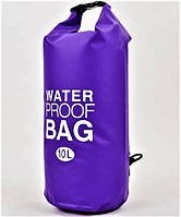 Гермомешок водонепроницаемый Waterproof Bag 10 л Violet (10602V) PP, код: 8067308