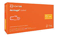 Перчатки латексные Mercator Medical Dermagel Coated XS Белые 100 шт (00-00000039) NL, код: 8246388