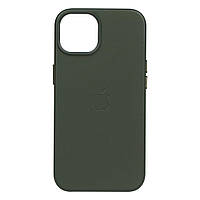 Чехол Leather Case для Apple iPhone 14 Plus Sequoia green DL, код: 7607108