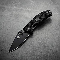 Spyderco Tenacious, FRN, чёрный клин, сталь 8Cr13MoV, оригинал