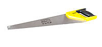 Ножовка столярная MASTERTOOL 450 мм 9TPI MAX CUT каленый зуб 3-D заточка полированная 14-2845 KB, код: 7232674