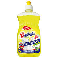 Средство для мытья посуды Barbuda Лимон 500 мл (4820174690076) SB, код: 1755215