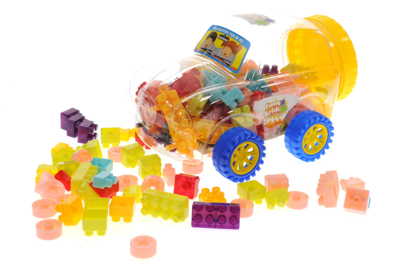 Конструктор "Машинка" 128де E056 р.22,2*15,5*13см