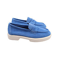 Туфлі жіночі Tucino блакитні натуральна замша 608-23DTC 37 UM, код: 7814013