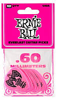 Медиаторы Ernie Ball 9179 Everlast Guitar Player's Pack 0.60 mm (12 шт.) GT, код: 6556452