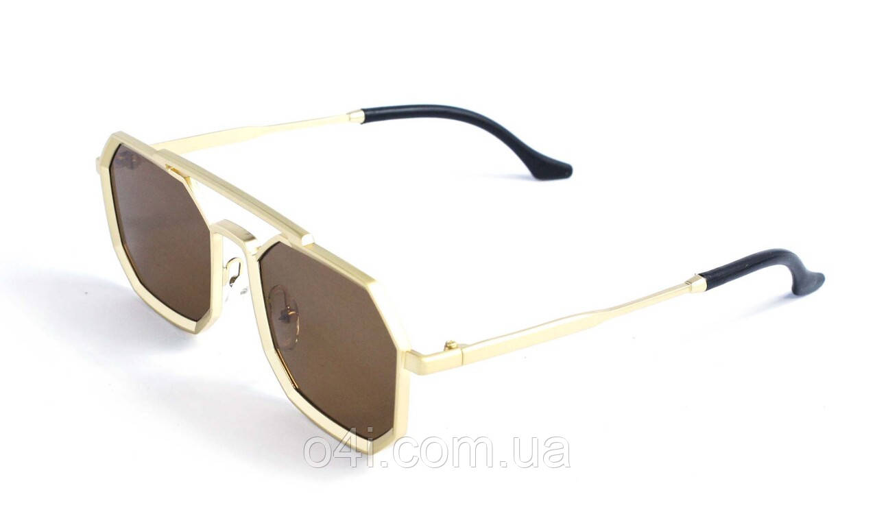 Окуляри новинка 2024 року 13362 SunGlasses metal-gold (o4ki-13362)