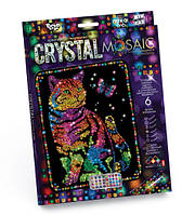 Набор для креативного творчества CRYSTAL MOSAIC Кот MiC (CRM-01-03) GT, код: 2325495