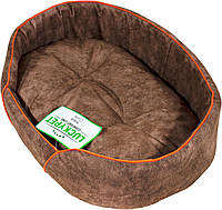 Лежак для собак Lucky Pet Доллі 7 58 x 82 x 16 см Коричневий (4820224213323) KB, код: 8243090