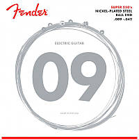 Струны для электрогитары Fender 250L Super Nickel-plated Steel Light Electric Guitar Strings BF, код: 6555502