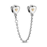 Серебряная защитная цепочка Pandora 791878 EM, код: 7361186