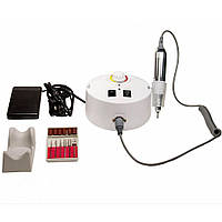 Аппарат фрезер SalonHome T-ZS-605-white круглый для маникюра 35000 оборотов White GT, код: 6649046