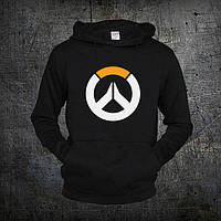 Худи Fruit of the Loom Овервотч Логотип Logo Overwatch Черный S (2538) BB, код: 7583887