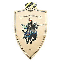 Сувенирный деревянный щит «КОННЫЙ РЫЦАРЬ» Сувенир-Декор EQK 47х30 см PI, код: 8138377