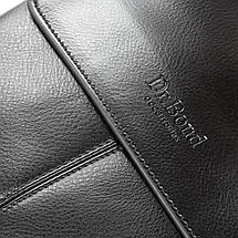 PODIUM Сумка Чоловіча Планшет-шкіра DR. BOND 521-3 black, фото 6