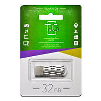 Флеш-накопитель USB 32GB TG 103 Metal Series Silver (TG103-32G) EM, код: 1901224