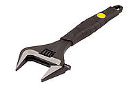 Ключ разводной MASTERTOOL 250 мм 0-50 мм с обрезиненной ручкой Cr-V 76-0323 BX, код: 7232764