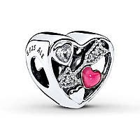 Серебряный шарм Pandora Heart arrow KB, код: 7359585