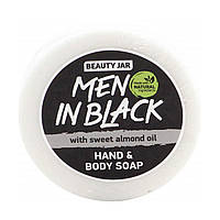 Парфюмированное мыло Men in Black Beauty Jar 80 г PM, код: 8346879