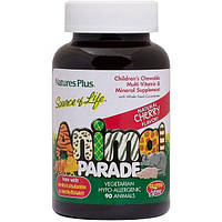 Витаминно-минеральный комплекс Nature's Plus NTP29970 Animal Parade 90 Animal Shaped Gummies GR, код: 7572587