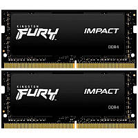 Оперативная память SO-DIMM 2x16GB 2666 DDR4 Kingston Fury Impact (KF426S15IB1K2 32) NL, код: 6747246