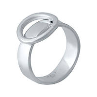 Серебряное кольцо SilverBreeze без камней 2016304 18.5 размер PK, код: 1709770